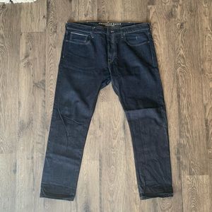 dark wash mens american eagle slim fit jeans